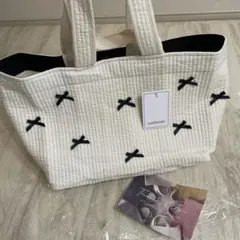 新品　conforobe コンフォローブ リボントートバッグ　2way ヌビ