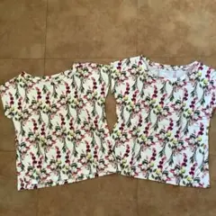 UNIQLO 花柄 Tシャツ 100cm EPIECE DESIGN