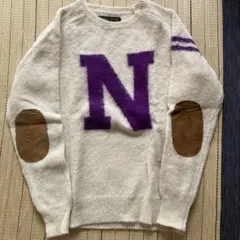 最終価格❗️レイジブルー　ウール100% ニット　セーター