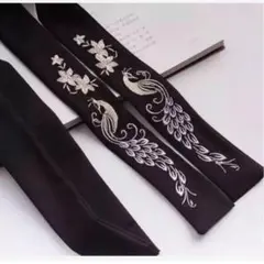 ✧︎数量限定SALE✧︎中国土産物シリーズ 宮女のお守り漢服リボン⑪孔雀黒