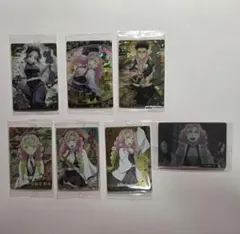 鬼滅の刃　ウエハースカード9　SR　胡蝶しのぶ　甘露寺蜜璃 悲鳴嶼行冥