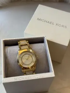 MICHAEL KORS MK ゴールド腕時計とブレスレットセット メリッサ - メルカリ