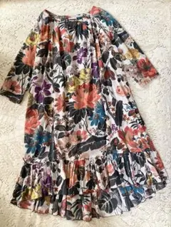 ドリスヴァンノッテン driesvannoten 和柄 花 フラワー 総柄 - メルカリ