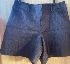コムサデモード　ショートパンツ　ブラウン