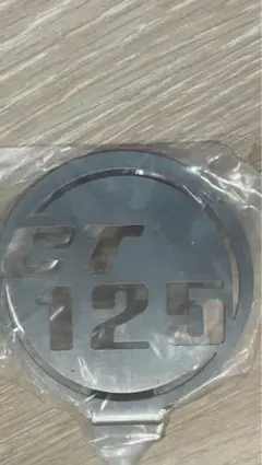 CT125　ステンレス ホーン カバー ガード 丸 シルバー