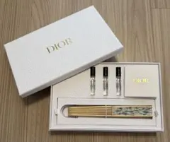 【新品・未使用】Dior ディオール ノベルティ 扇子+オードゥパルファン
