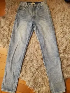 elmy istoire ストレートデニム XS ライトブルー