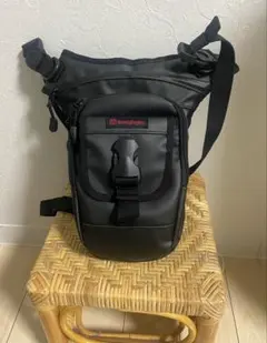HenlyBegins レッグバッグ ブラック バイク用のサムネイル