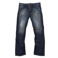 東京限定 DSQUARED2 ダメージ加工 デニム パンツ MB JEAN 46のサムネイル