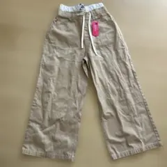 ベージュ ロングパンツ M/150