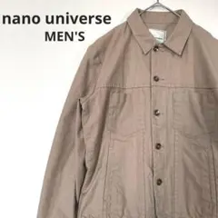 nano universe ナノユニバース メンズ ジャケット ベージュ Lのサムネイル