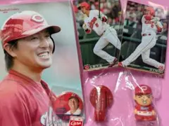 レア☆長野久義元選手☆広島東洋カープ時代☆ポストカード他☆5点セット☆新品未使用