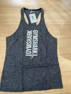【新品・タグ付き】ジムシャークGYMSHARK タンクトップ　Ｌ　ストリンガーのサムネイル