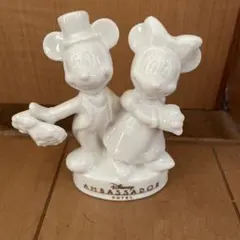 ディズニーアンバサダーホテル ミッキー ミニー 置物