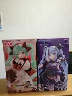 Trio Try-it Figure 雪ミク & 黒ミク