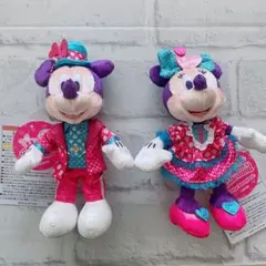 匿名発送♡ディズニー パルパルーザ ミニー ファンダーランド ぬいぐるみバッジ