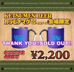 ケツメイシ ケツメンキャンプ 大阪限定 カラビナマグカップ - メルカリ