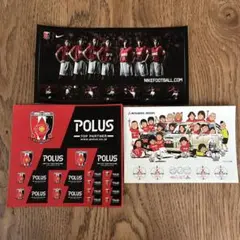 浦和レッズ　ステッカー3枚セットのサムネイル