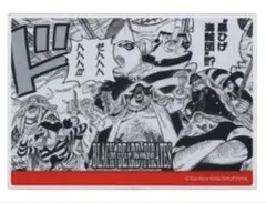 ワンピース 箔入りアクリルカードコレクション 黒ひげ海賊団