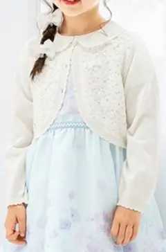 メゾピアノ　mezzopiano　110 120 カーディガン　ボレロ　入学式