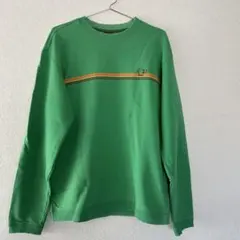 Op グリーン トレーナー　古着