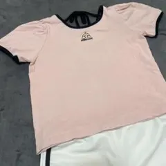 【人気】JENNI LOVE 半袖Tシャツ パステルピンク130 リボントップス
