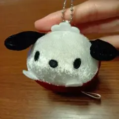 サンリオ ネソベリキラキラ マスコット ボールチェーン ポチャッコ