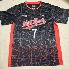 【L】桃田賢斗 ゲームシャツ レプリカ YONEX バドミントン NTT東日本