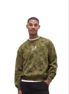 GAP カモフラージュ スウェット　リアルツリーのサムネイル