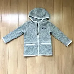 Patagonia キッズ フリースジャケット グレー
