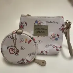 Hello Kitty ポーチとコインケースセット