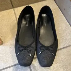 repetto レペット フラットシューズ ブラック381/2 - メルカリ