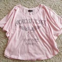ドルマンスリーブTシャツ【Smacky Glam(スマッキーグラム)】ピンクのサムネイル
