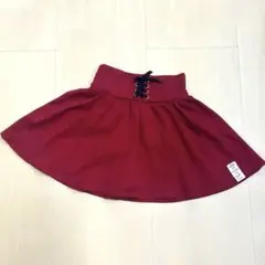 LOVETOXIC 150 バーガンディ フレアスカートキュロット　ラブトキ