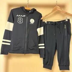 MUTA ムータマリン　セットアップ　ジャケット　パンツ　パーカー　紺　ネイビー MUTA ムータマリン セットアップ ジャケット パンツ パーカー 紺