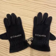 Columbia 黒　フリース手袋 S YOUTH