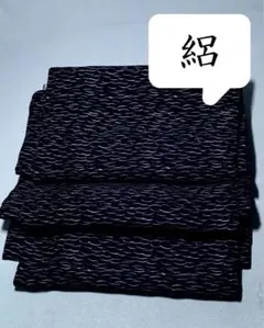 [美品] 絽　洗える　夏着物　小紋　薄物　露芝　紺　青　高身長　大きめ　涼しげ 美品] 絽 洗える 夏着物 小紋 薄物 露芝 紺 青 高身長 大きめ 涼しげ