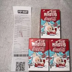 ラブブ×コーラ THE MONSTERS COCA-COLA3個セット