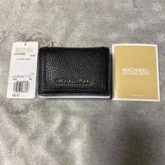 ★新品★ マイケルコース　三つ折り財布ブラック