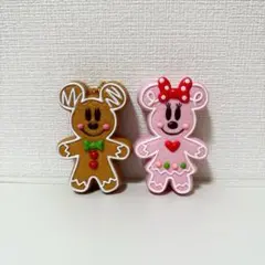 ミッキー・ミニー　キーホルダー2点