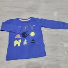 パタゴニア 2T 長袖Tシャツ 青 90～95cm程度