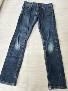 ストレートデニム インディゴブルーのサムネイル