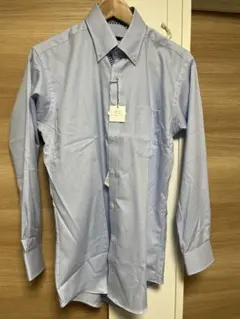 ワイシャツ　ビジネス　オフィス　ブルー　水色　スーツセレクト　39 80