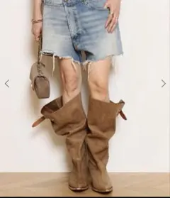 R13 SLOUCH COWBOY ブーツ 38のサムネイル
