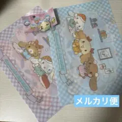 くら寿司 シナモロール　コラボキャンペーン　クリアファイル＆缶バッジセット