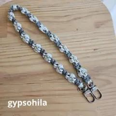 gypsohila ジプソフィア　ストラップ　ショート　グレー