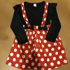 ミニーちゃん　ドレス 18-24ヶ月