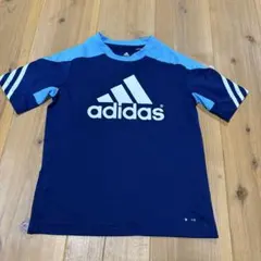 adidas サッカーシャツ 140cm ネイビー ブルーのサムネイル