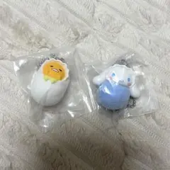 おくるみベイビーマスコット ぐでたま シナモロール　サンリオ ガチャ