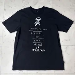 ディーゼル スカルプリントTシャツ ブラック サイズL